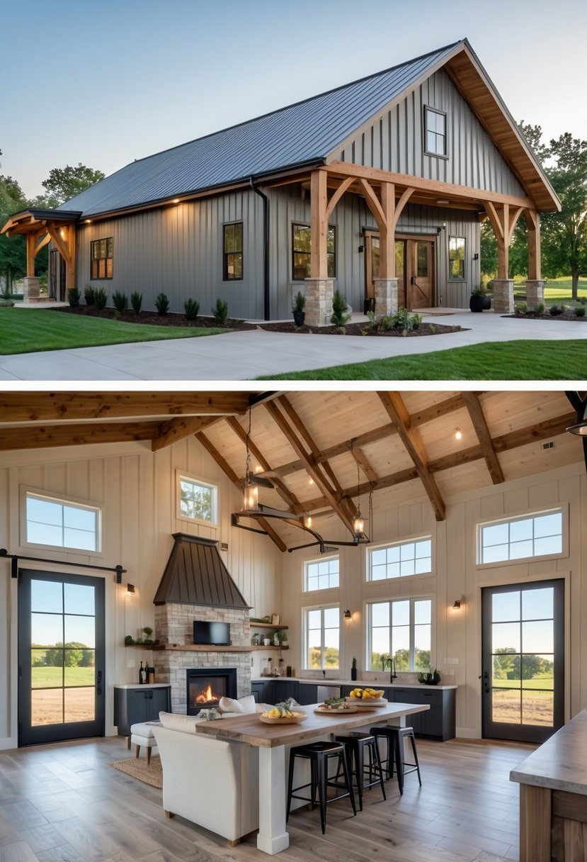 Popular 1 Story Barndominium Floor Plan Layouts