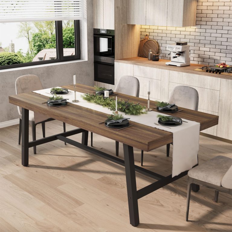 GarveeHome Industrial Dining Table