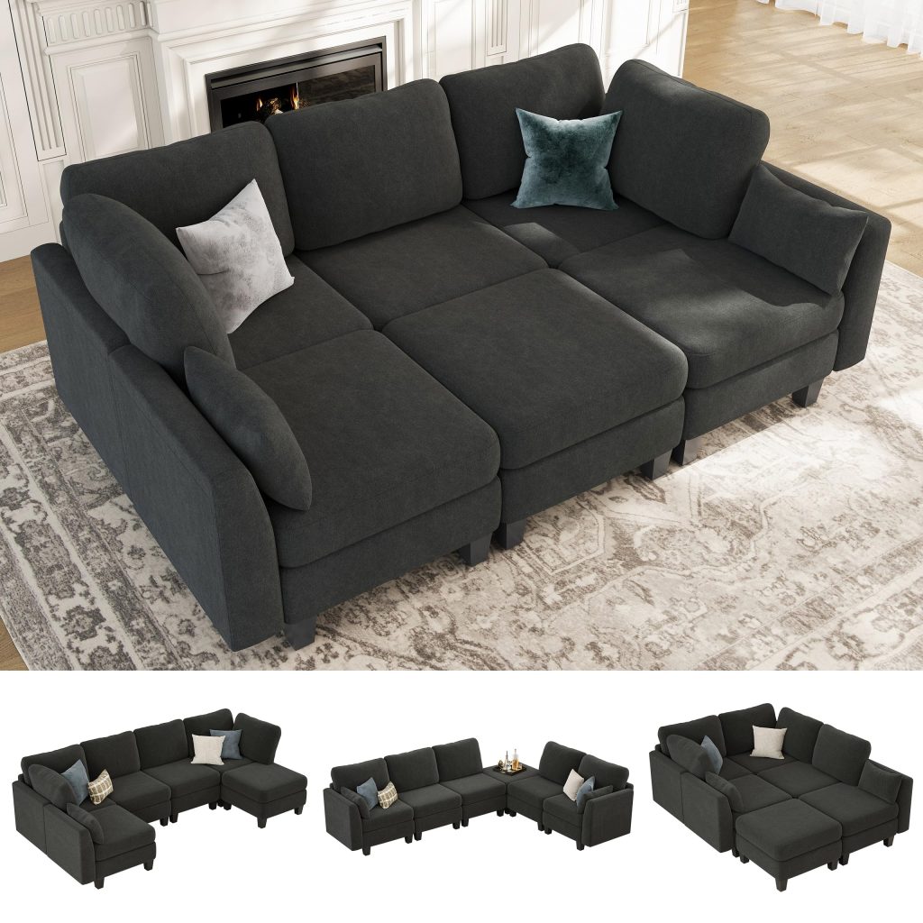 Huatean Home Modular Sleeper Sofa